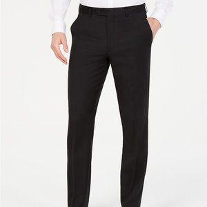 Ralph Lauren Embry Black Suit Pants Wool Ultraflex